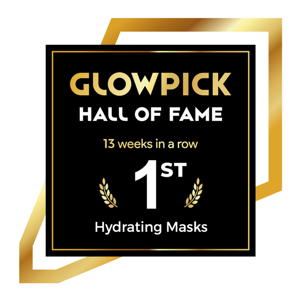 Moisture Balancing Mask: Glowpick Hall of Fame · 1st in Hydrating Masks, 13 weeks in a row